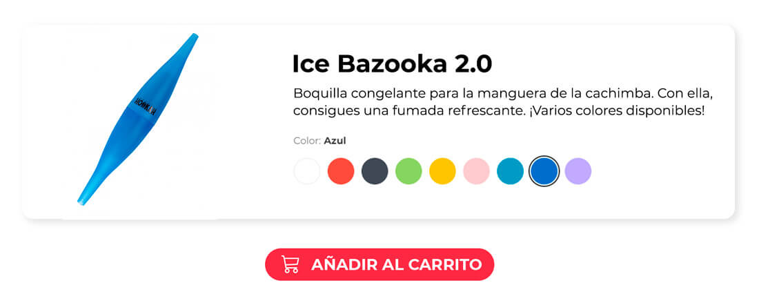 Boquilla refrescante Ice Bazooka